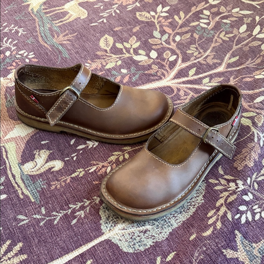 Original Duckfeet Himmerland, Handmade Leather Maryjane’s